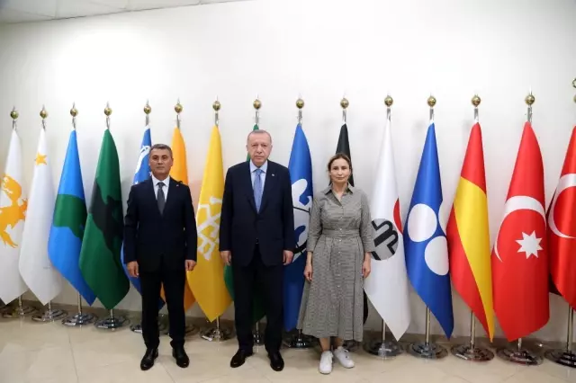 Cumhurbaşkanı Erdoğan Gölbaşı Belediye başkanı Şimşek'i ziyaret etti