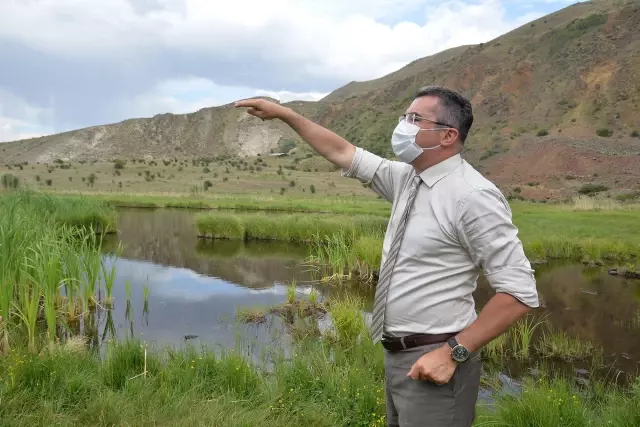 Erzurum'un doğa harikası yüzen adaları turizme kazandırılıyor