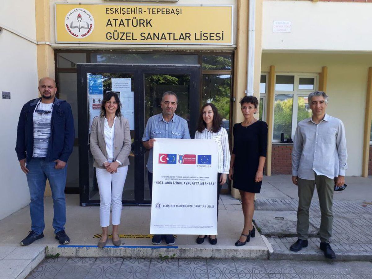 Son dakika: Eskişehir Atatürk Güzel Sanatlar Lisesi öğretmenleri Brüksel Şehir Konservatuarında eğitim alacak