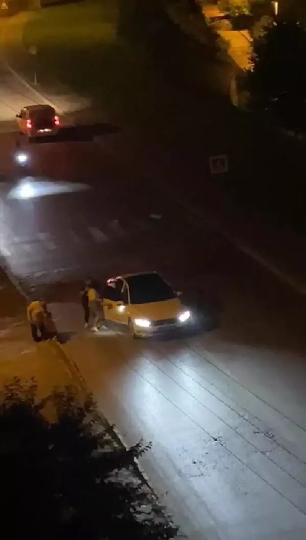 Otomobilinden inen kadını dövdü, serbest kaldı