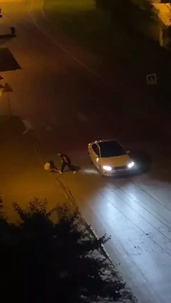 Otomobilinden inen kadını dövdü, serbest kaldı