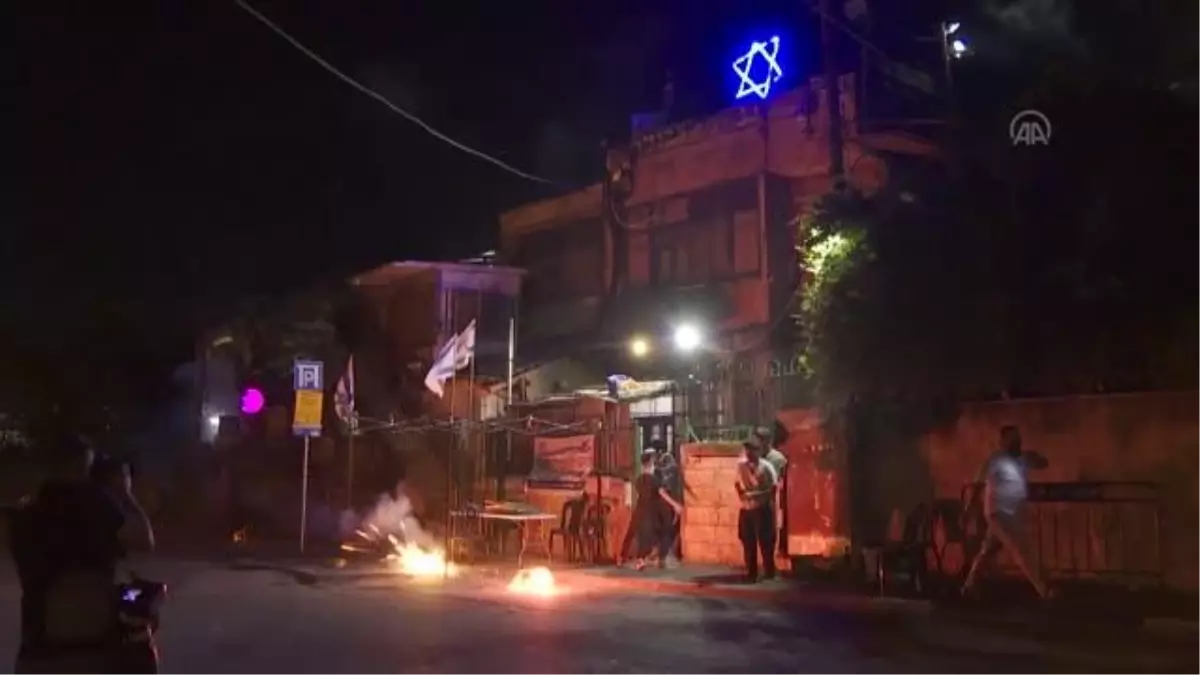 Şeyh Cerrah'ta Filistinliler ile Yahudi yerleşimciler arasında gerginlik