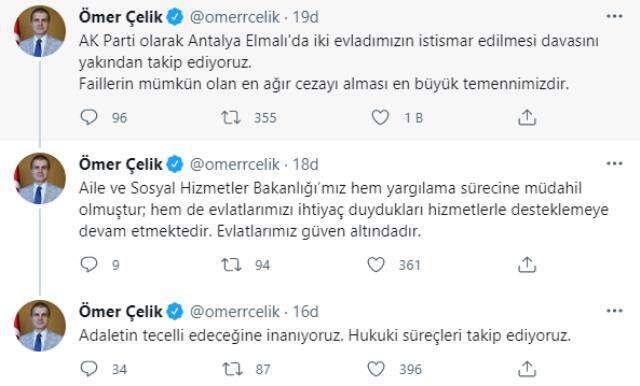 Son Dakika! AK Parti'den Elmalı'da iki kardeşin istismarına ilişkin davayla ilgili açıklama: Faillerin en ağır cezayı alması en büyük temennimiz