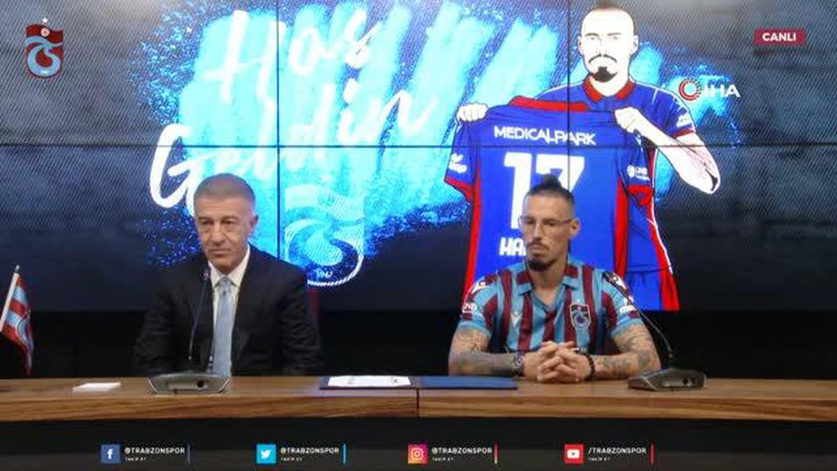Trabzonspor'da Marek Hamsik imzayı attı -2-