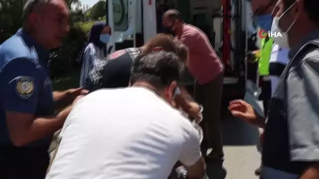 Direksiyon başında fenalaşan sürücünün son refleksi muhtemel faciayı önledi