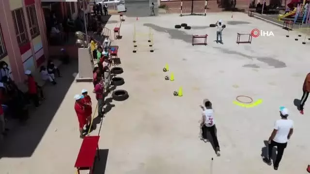 Köy çocuklarının survivor heyecanı