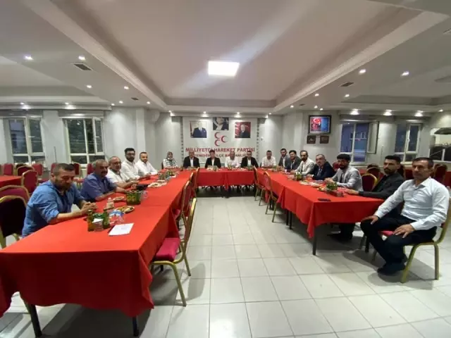 MHP'li başkanlar Yenişehir'de toplandı MHP'li başkanlar Yenişehir'de toplandı