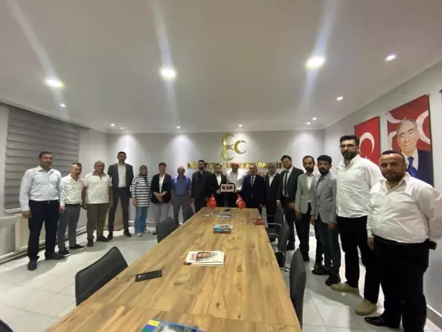 MHP'li başkanlar Yenişehir'de toplandı