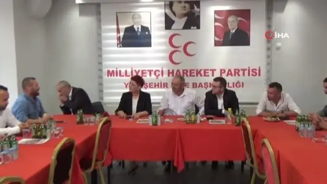 MHP'li başkanlar Yenişehir'de toplandı