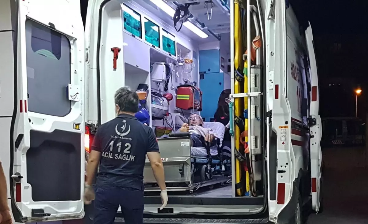 Sakarya'da vücuduna 'yorgun mermi' isabet eden kişi yaralandı