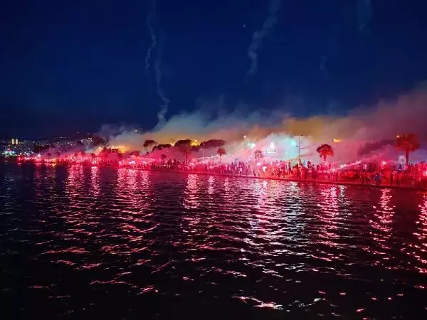 Samsunspor'dan coşkulu 56'ncı yıl kutlaması Samsunspor'dan coşkulu 56'ncı yıl kutlaması