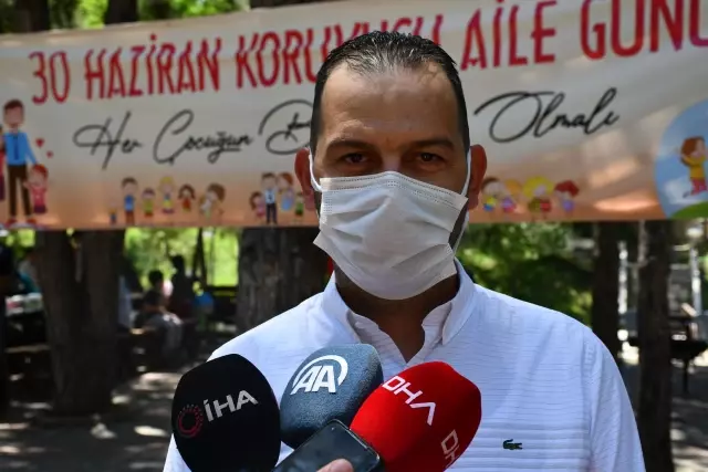 Koruyucu aile ve adayları '30 Haziran Koruyucu Aile Günü' kapsamında şenlikte buluştu
