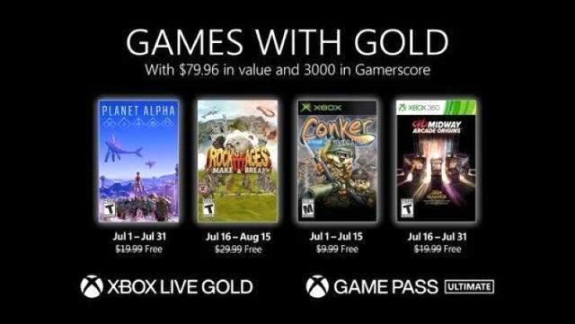 Xbox Live Gold Temmuz 2021 ücretsiz oyunları açıklandı!