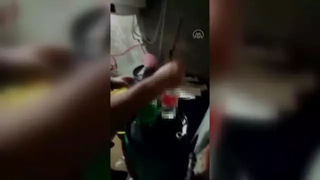 Son dakika haber | 545 litre sahte içki ele geçirilen evin sahibi gözaltına alındı