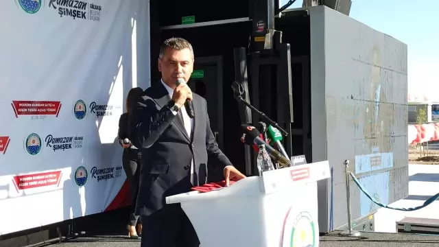 Gölbaşı'nda kurban satış ve kesim tesisi açıldı