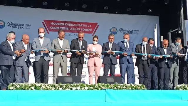 Gölbaşı'nda kurban satış ve kesim tesisi açıldı