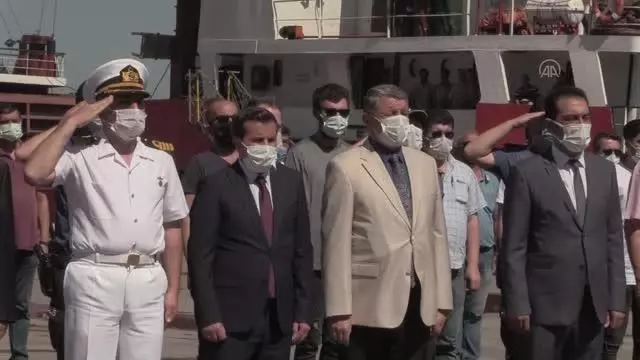 Denizcilik ve Kabotaj Bayramı dolayısıyla tören düzenlendi