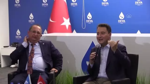 DEVA Partisi Genel Başkanı Babacan: Hiçbir siyasi partiyle ittifakla ilgili temasımız yok