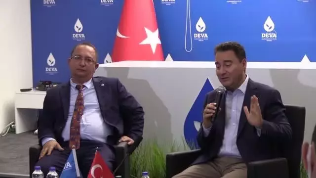 DEVA Partisi Genel Başkanı Babacan: Hiçbir siyasi partiyle ittifakla ilgili temasımız yok