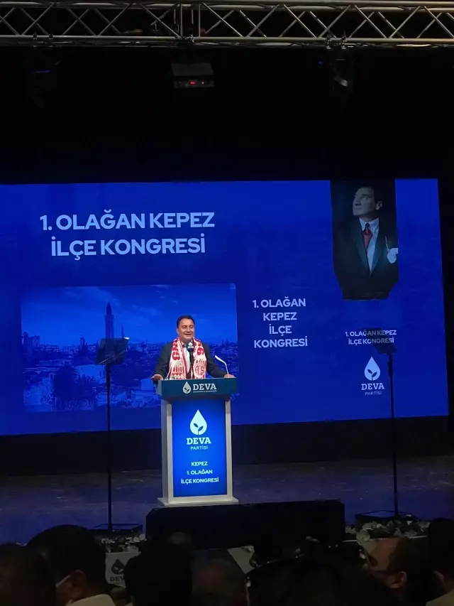 DEVA Partisi Genel Başkanı Babacan: Hiçbir siyasi partiyle ittifakla ilgili temasımız yok