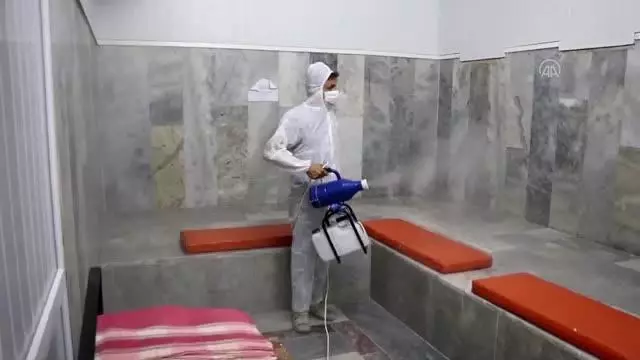 Havza'da kaplıcalar normalleşme süreciyle yeniden hizmet vermeye başladı