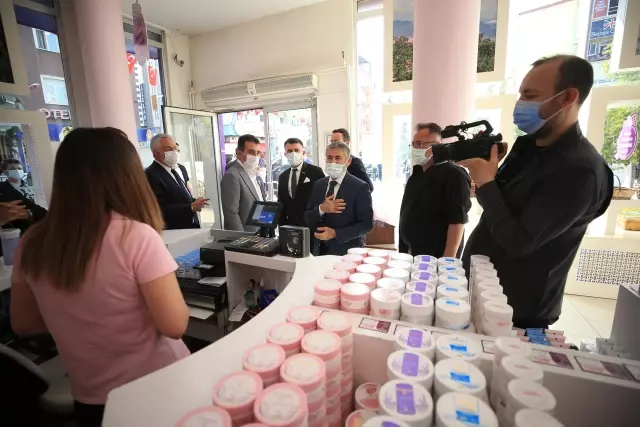Son dakika haber! Hazine ve Maliye Bakan Yardımcısı Nebati esnafı ziyaret etti