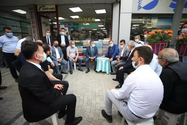 Son dakika haber! Hazine ve Maliye Bakan Yardımcısı Nebati esnafı ziyaret etti