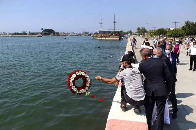 Mersin'de Denizcilik ve Kabotaj Bayramı sade bir törenle kutlandı