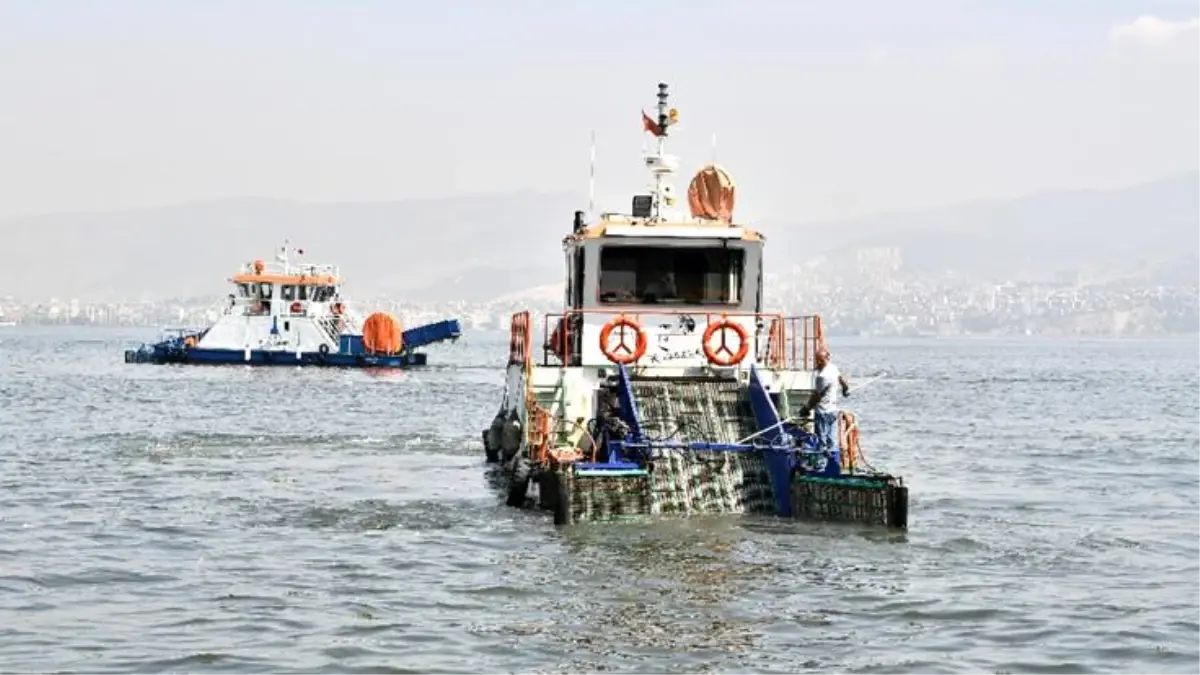 Müsilaj Temizliğine İzmir'den Destek