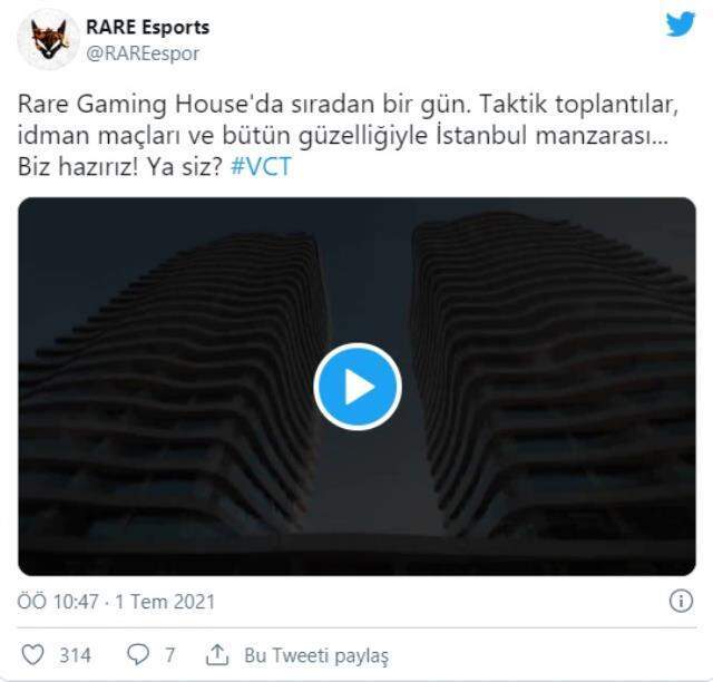 RARE Esports Gaming House videosunu paylaştı!