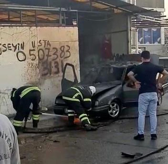 tamir edilirken alev alan otomobili sondurebi 5 14239066 o