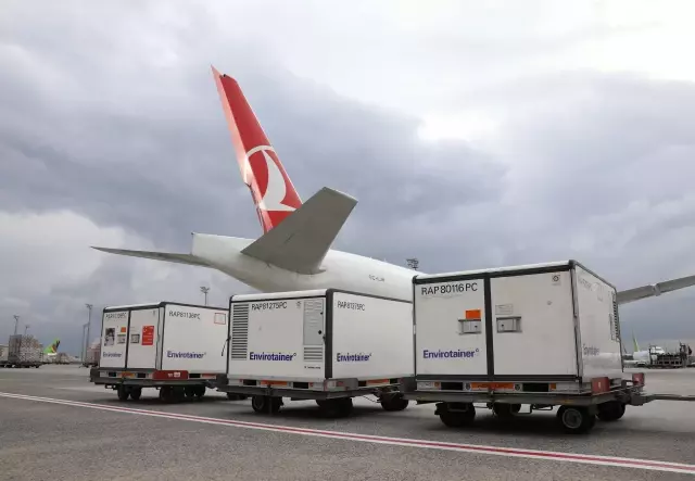 TURKİSH CARGO, DÜNYANIN DÖRT BİR YANINA 100 MİLYON DOZ KORONAVİRÜS AŞISI TAŞIDI