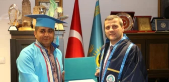 Ahmet Yesevi Üniversitesi Türtep Mezunu Diplomasını Aldı