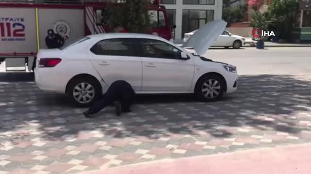 ezmemek icin durdu arabaya girince ekipler 2 14241602 o