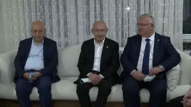 Kılıçdaroğlu'ndan Oğuz Yılmaz'ın ailesine taziye ziyareti