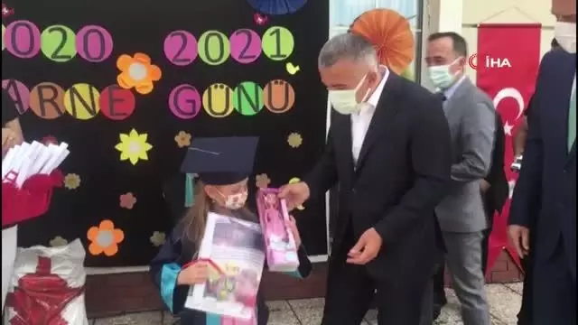 Kırklareli'nde karne heyecanı