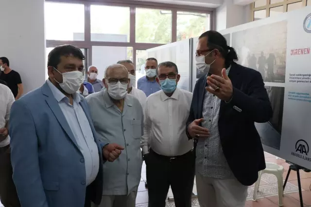 Medya-İş, AA fotoğraflarından oluşan Direnen Filistin sergisini açtı