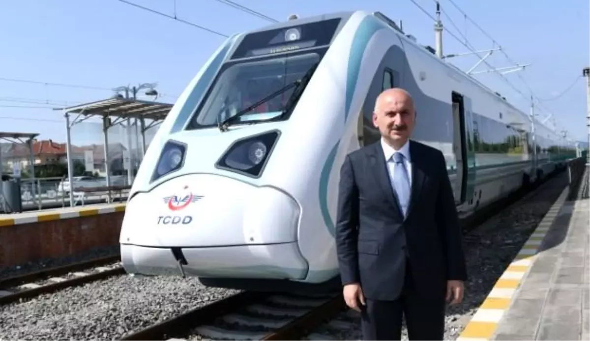 Milli Elektriktli Tren Setlerinin Test Sürüşleri Başlıyor