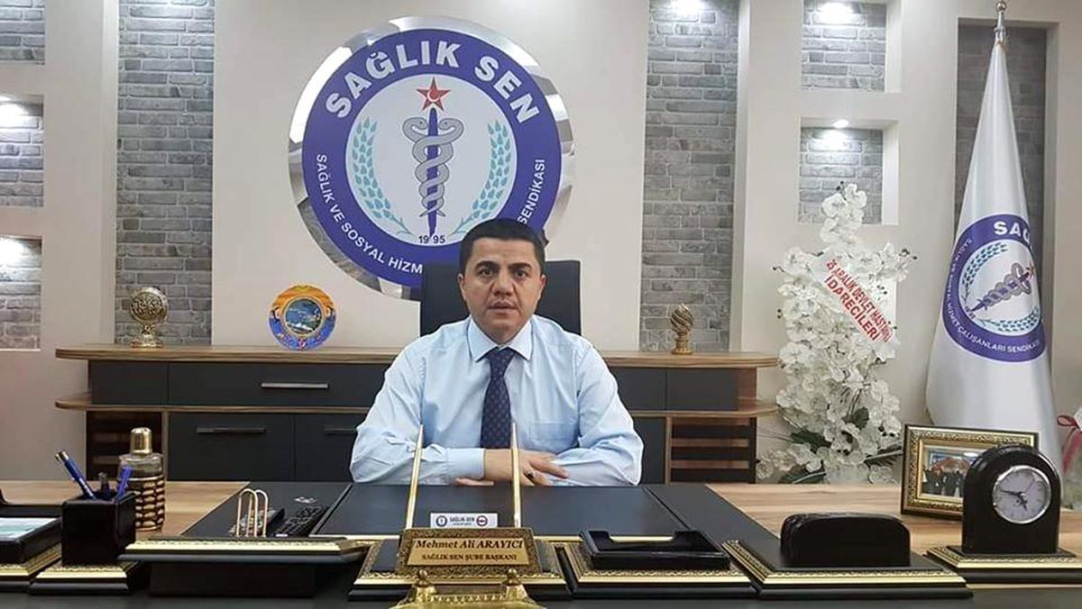 Sağlık-Sen Şube Başkanı Arayıcı'dan memurun hakkını koruyalım çağrısı