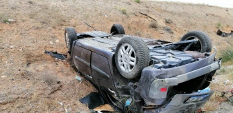 Son dakika haber: Aksaray'da otomobil şarampole devrildi: 1 ölü, 2 yaralı