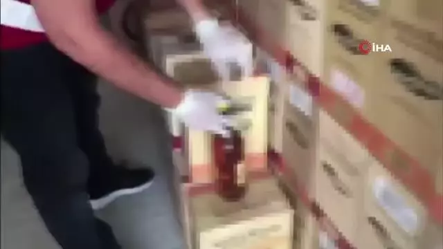 Son dakika haberi... İstanbul'da sahte içki operasyonu: 8 bin litre ele geçirildi