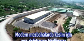 Modern Mezbahalarda Kesim İçin Sıra Dağıtımına Başlanıyor