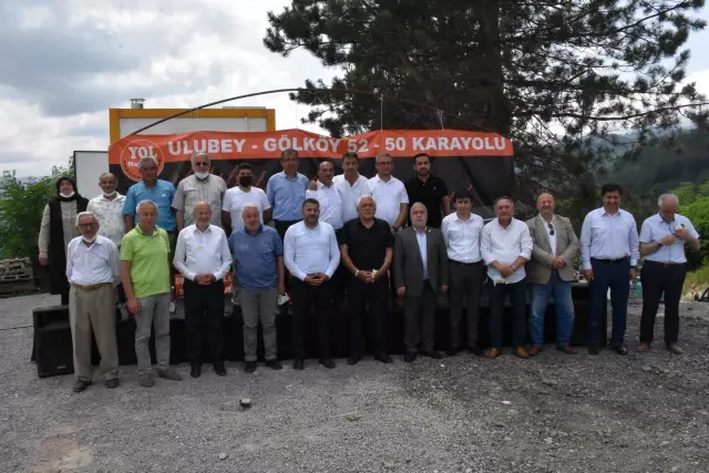 Sarpdere-Damarlı kara yolunda yol yapım çalışmasına başlandı