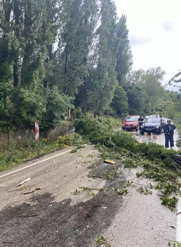 Amasra'da denizde hortum oluştu, vatandaşlar büyük panik yaşadı