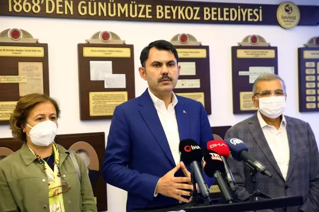 Çevre ve Şehircilik Bakanı Kurum, Beykoz Belediyesini ziyaret etti (2)