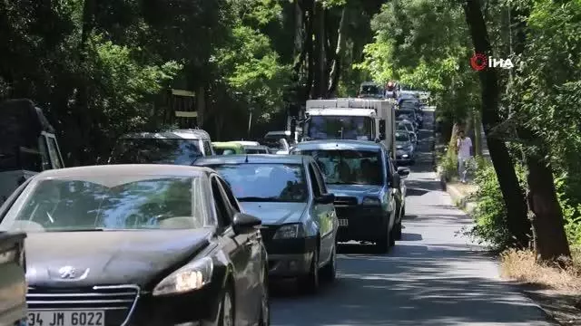 Kısıtlamasız ilk pazar gününde vatandaşlar Belgrad Ormanı'na akın etti