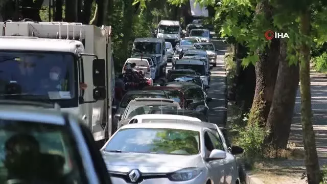 Kısıtlamasız ilk pazar gününde vatandaşlar Belgrad Ormanı'na akın etti