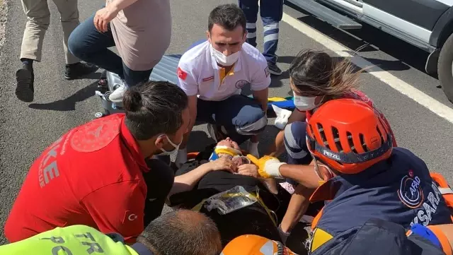 Sıkıştığı araçta acılarını bir kenara bırakan yaralı kadın çocuklarını ve eşini sordu
