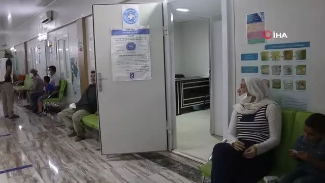 Afrin'de Covid-19'a karşı aşılama çalışmaları devam ediyor Afrin'de Covid-19'a karşı aşılama çalışmaları devam ediyor