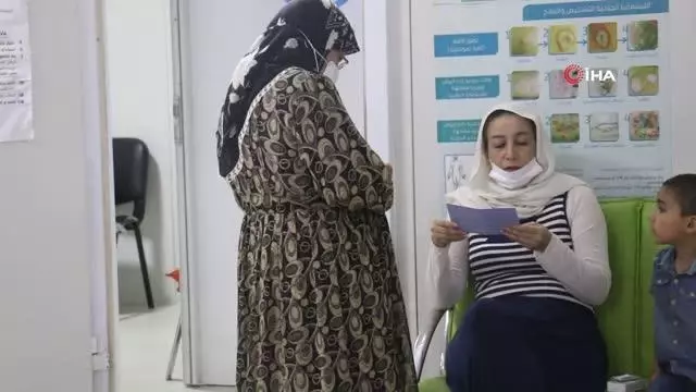 Afrin'de Covid-19'a karşı aşılama çalışmaları devam ediyor